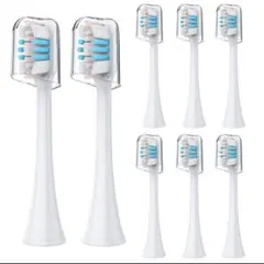電動歯ブラシ フィリップス ソニッケアー 替えブラシ　互換品 8本入り　柔らかめ