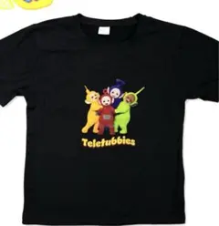 新品　テレタビーズ コラボ Tシャツ　ブラックのサムネイル