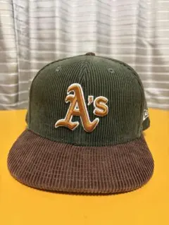 NEW ERA Athletics コーデュロイ キャップ