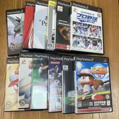 まとめ　セット　ゲーム　PS2　プロ野球　パワプロ　グランツーリスモ