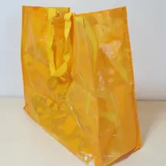 【レア・廃盤】 レトロ ディズニー ショッパー Lサイズ オレンジ