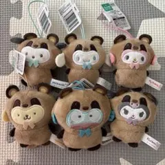 サンリオキャラクターズ どうぶつ着ぐるみマスコット〜たぬき〜