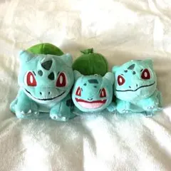 ポケモン fit シリーズ　とその他　フシギダネ　ぬいぐるみ　3匹セット