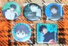 呪術廻戦　伏黒恵　缶バッジセット