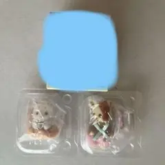 シルバニアファミリー キラキラくじ　きりん　ゆきヒョウ