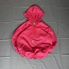 old nike 90s anorak parker pink sweat