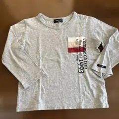 COMME CA ISM 長袖カットソー 110A グレー
