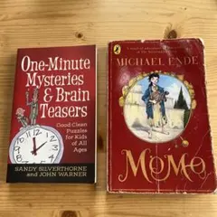 洋書 2冊セット: One-Minute Mysteries & Momoのサムネイル