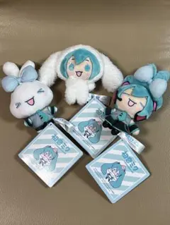 初音ミク ✕ シナモロール　マスコット　コンプリートセット❣️