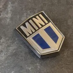 当時物 MINI エンブレム ブルー シルバー - メルカリ