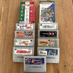 【箱付き入】スーパーファミコン ソフト おまとめ スーファミ サッカー 超魔界村