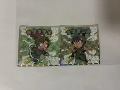 忍たま乱太郎マンチョコ シール　伊作　留三郎