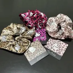 キティ　マイメロ　ポチャッコ　シュシュ　3種セット