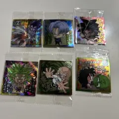 ドラゴンボール ウエハースシール超 10弾ホログラムシール 6枚セット