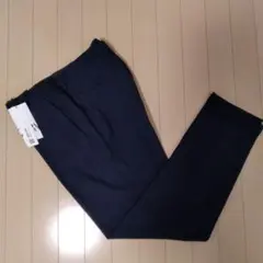 【新品未使用】ZARA　メンズ　テクスチャー　スーツパンツ　ネイビー