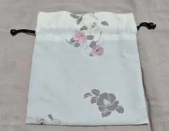浴衣 着物 巾着袋 白