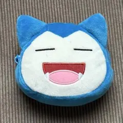 【新品・未使用品】ポケモン　顔型ミニポーチ　カビゴン