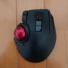 トラックボールマウス 黒 赤ボール