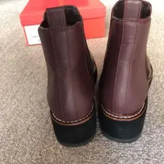 厚底サイドコア　ショートブーツ