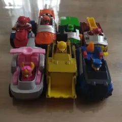 パウ・パトロール ミニカー7台セット