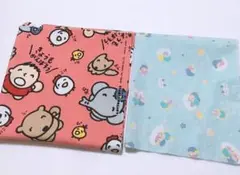 サンリオ ''みんなのたあ坊＂＂キキ＆ララ''当時物 生地 ハギレ