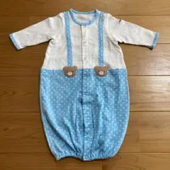 ミキハウス　ロンパース ツーウェイオール　新生児　出産準備　50 60