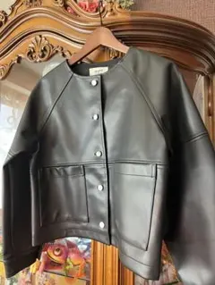 MARGAUX VINTAGE マルゴーヴィンテージ フェイクレザージャケット MARGAUX VINTAGE マルゴーヴィンテージ フェイクレザージャケット