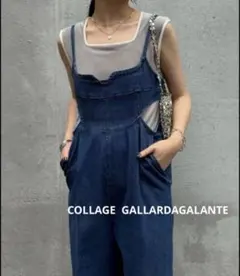 訳ありGALLARDAGALANTE キュアノスサスペンダーデニムQ.anos - メルカリ