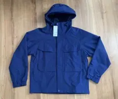 新品 未使用 ユニクロ ウインドプルーフパーカ 男女兼用 ブルー Sサイズ