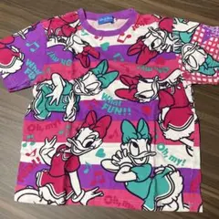 TDR限定ディズニー デイジー柄Tシャツ 130〜150cm@おおた様予約済み