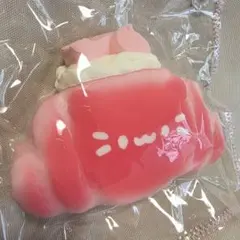 KIKISquishy 純泥 猫 クロワッサン ピンクバージョン Sサイズ
