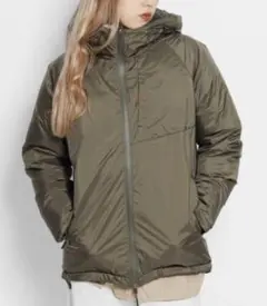 ナンガ AURORA DOWN JACKET ダウンジャケット　Lカーキ