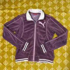 プーマ ベロア トラックジャケット ジップパーカー　セットアップ y2k 00s プーマ ベロア トラックジャケット ジップパーカー セットアップ