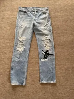 も*郎様 Levi's ミッキーマウス デニムジーンズ
