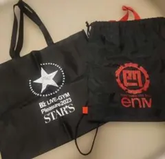 B'z STARSショッピングバッグ&稲葉浩志ナップサック
