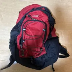 Coleman バックパック 赤黒
