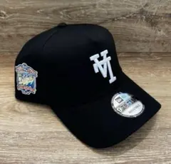D44NewEra ニューエラ ロサンゼルスドジャース ブラック ホワイト