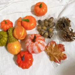ハロウィン 飾り かぼちゃ 松ぼっくり インテリア 飾りつけ パーティー 置物