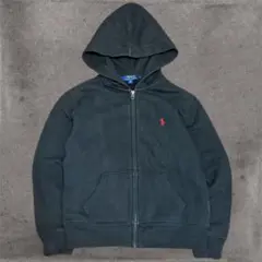 Polo Ralph Lauren ジップアップパーカー ブラックのサムネイル