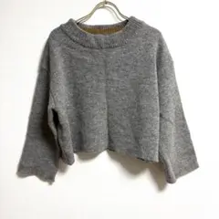 ✨美品・人気✨ ケービーエフ 【F】 ニット 長袖 お洒落 モテ シンプル 秋冬