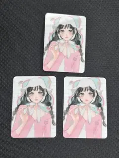 マーガレット　きみとバラ色の日々　クリアカード 3枚　⑥