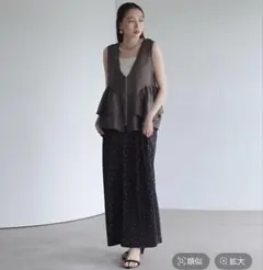 Na.e Amore Tuck Blouse / Brown 新品未使用 - メルカリ