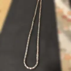 シルバーリンクチェーンネックレス
