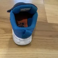 Nike スニーカー 青/オレンジ ベルクロ