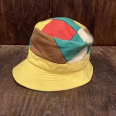 supreme ハット マルチカラー パッチワーク 中古 - メルカリ