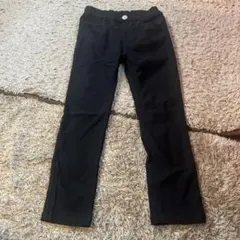 MPS 黒いパンツ ウエストボタン付き