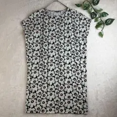 marimekko マリメッコ ウニッコ柄 半袖ワンピース ミント Sサイズのサムネイル
