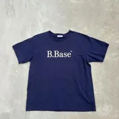 B.Base ロゴTシャツ ネイビー　Lサイズ