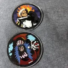 ONE PIECE アクリルコースター　セラフィム　スネーク　バギー