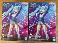 ガンダム45周年 × 初音ミク フィギュア 2個セット